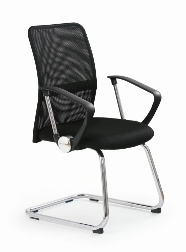 Halmar VIRE SKID fotel pracowniczy czarny