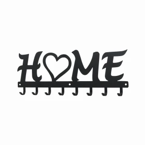 Intesi Wieszak ścienny Home czarny