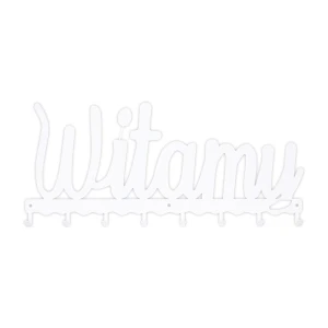 Intesi Wieszak ścienny Witamy biały