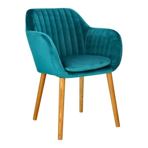 ACTONA Krzesło Emilia Velvet bottle green