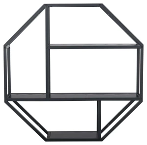 ACTONA Półka Seaford Octagon czarna