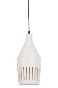 Light&Living Lampa wisząca Twinkle ceramiczna biała