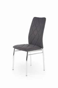 Halmar K309 krzesło ciemny popiel