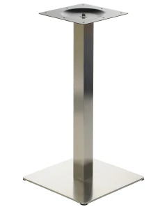 Stema podstawa do stolika E78/110 - 45x45 cm, szczotkowana