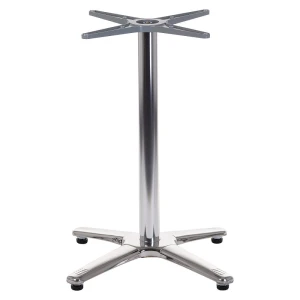 Stema podstawa do stolika SH-7102/A alu / stal nierdzewna - 63x63 cm