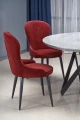 Halmar K366 krzesło bordowy