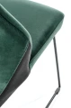 Halmar K485 krzesło ciemny zielony
