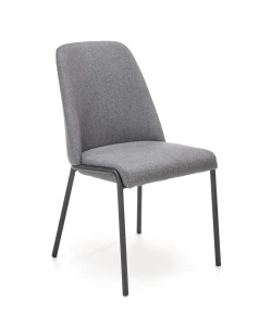 Halmar K476 krzesło ciemny popiel