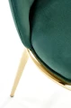 Halmar K460 krzesło ciemny zielony