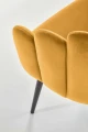 Halmar K410 krzesło musztardowy velvet