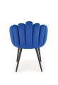 Halmar K410 krzesło granatowy velvet
