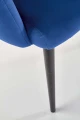 Halmar K410 krzesło granatowy velvet