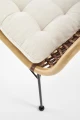 Halmar K336 krzesło rattan naturalny