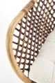 Halmar K336 krzesło rattan naturalny