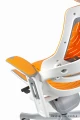 Unique WAU biały stelaż / mango elastomer fotel biurowy