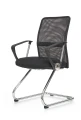 Halmar VIRE SKID fotel pracowniczy czarny