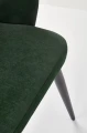 Halmar K364 krzesło ciemny zielony