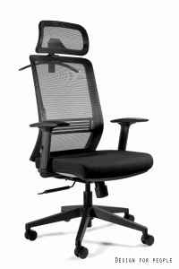 Unique ASOS czarny fotel biurowy