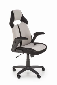Halmar BLOOM fotel gabinetowy popielaty / czarny