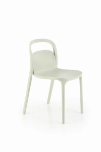 Halmar K490 krzesło plastik miętowy