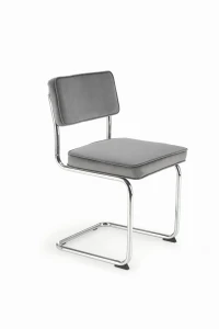 Halmar K510 krzesło popielaty