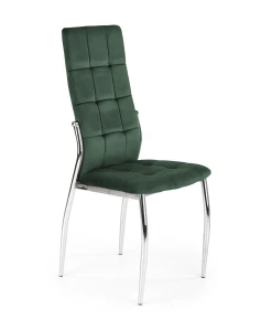 Halmar K416 krzesło ciemny zielony velvet