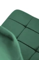 Halmar K416 krzesło ciemny zielony velvet