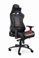 Unique DYNAMIQ V3 czarny / czerwony fotel gamingowy