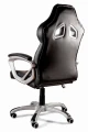 Unique DYNAMIQ V15 czarny / brązowy fotel gamingowy