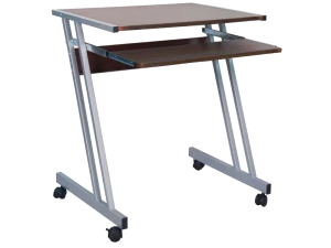 Signal Biurko B-233  Ciemny Brąz / Aluminium