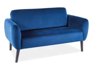 Signal Sofa Elsa Velvet Granatowy Bluvel 86 / Wenge