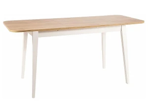 Signal Stół Gusto Dąb Wotan / Biały 120(160)X68