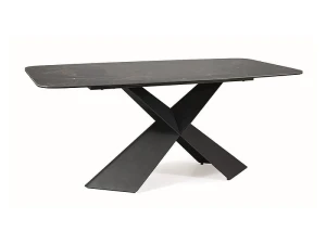 Signal Stół Avangard Ceramic Czarny Versace Black/Czarny Mat 180X95