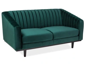 Signal Sofa  Asprey 2 Velvet Zielony Bluvel 78 / Wenge