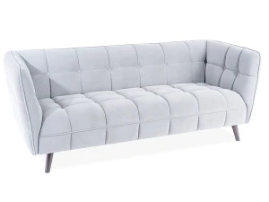 Signal Sofa Castello 3 Velvet J. Szary Bluvel 03 / Wenge