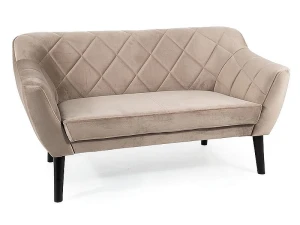 Signal Sofa  Karo 2 Velvet Ciemny Beż Bluvel 40 / Wenge