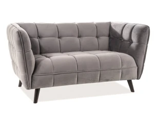 Signal Sofa Castello 2 Velvet Beż Bluvel 28 / Wenge