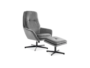 Signal Fotel Ford Velvet Szary Bluvel 14