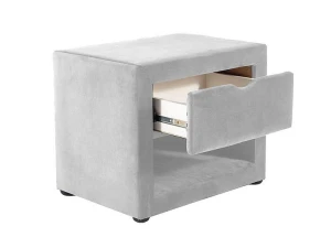 Signal Szafka Nocna Et-001 Velvet J. Szary Bluvel 03