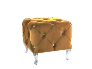 Signal Puf Hestia K Velvet Curry Bluvel 68/ Srebrny