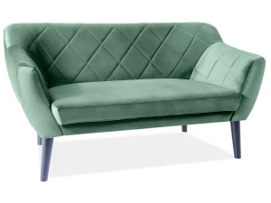 Signal Sofa Karo 2 Velvet Zielony Bluvel 78 / Buk