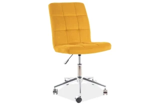 Signal Fotel Obrotowy Q-020 Velvet Curry Bluvel 68