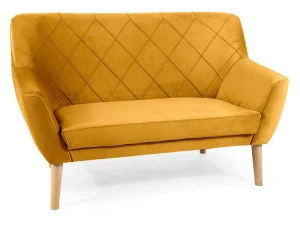 Signal Sofa Kier 2 Velvet Curry Bluvel 68 / Buk