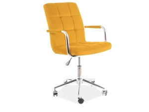 Signal Fotel Obrotowy Q-022 Velvet Curry Bluvel 68