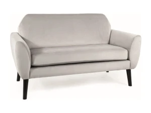 Signal Sofa Mena Velvet J. Szary Bluvel 03 / Wenge