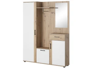 Signal Przedpokój Zestaw P-006 Dąb Artisan / Biały Mat