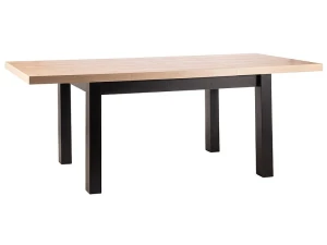 Signal Stół Presto Dąb Artisan / Czarny 140(218)X80
