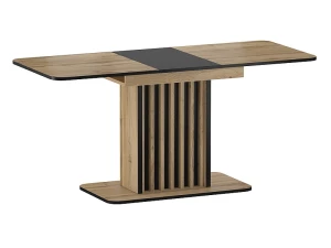 Signal Stół Kent Dąb Artisan / Czarny 130(180)X85
