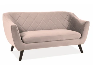 Signal Sofa Molly 2 Velvet Oliwka Bluvel 77 / Wenge