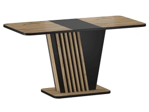 Signal Stół Nevio Dąb Artisan / Czarny 125(170)X75